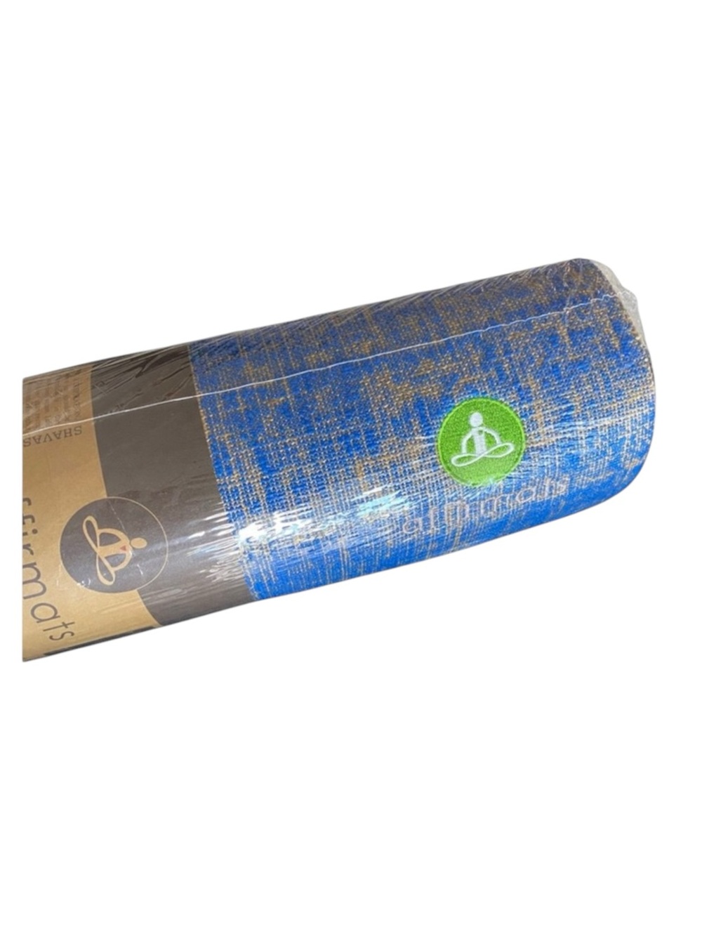 new Affirmats x Patrick Cooper 𓁹 Live Authentic Yoga Mat 𓁹 Blue Silk 5mm Thick - Picture 13 of 16